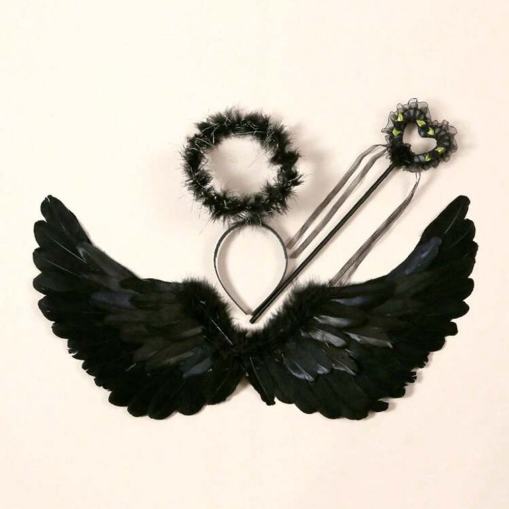 Black angel custome